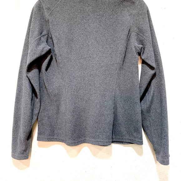 The North Face Women Fleece Pullover Half Zip Grey Small - Picture 9 of 15